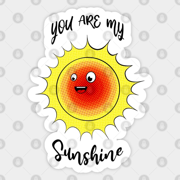 Sunshine Love Sticker by Art by Nabes